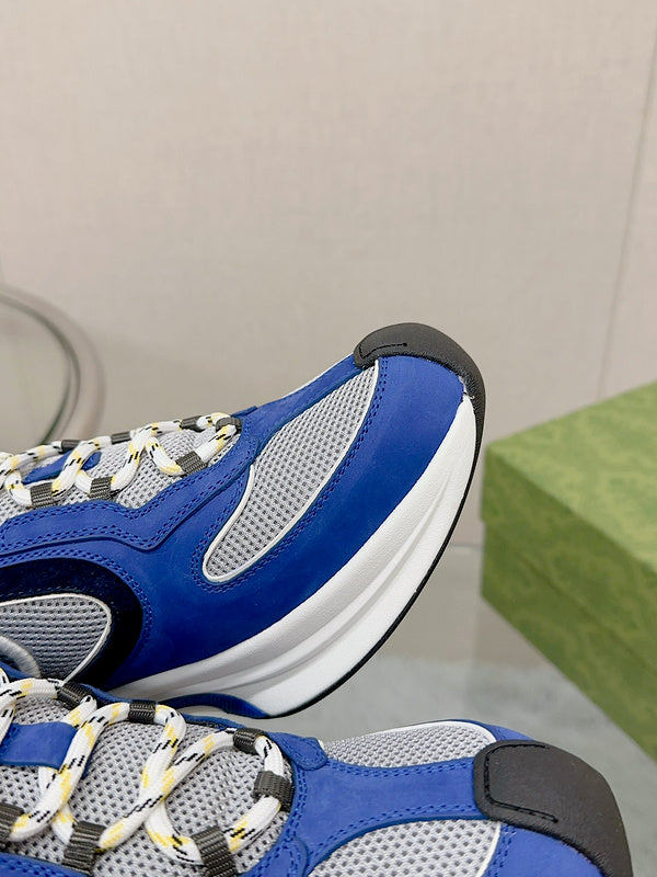 Gucci crisp white luxury sneakers view 5 everyday casual design