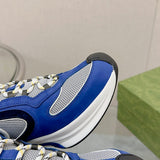Gucci crisp white luxury sneakers view 5 everyday casual design