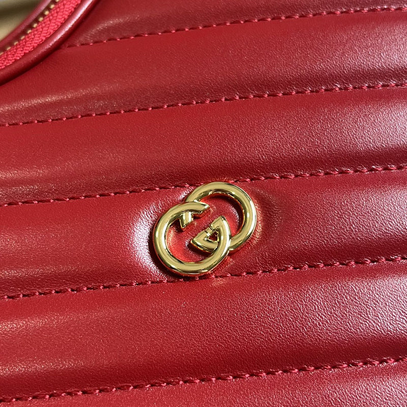 Back view of structured modern women's handbag – women's statement bag