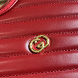Back view of structured modern women's handbag – women's statement bag
