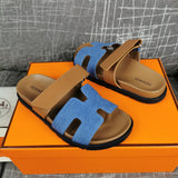 Hermes sandals Style 109 - angled studio shot