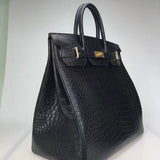 Close-up detail of contemporary bag design