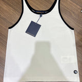 Front view of Louis Vuitton cotton t-shirt with contemporary cut