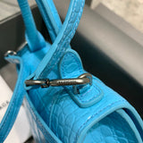 Understated Vegan Leather Handbag - Chic Everyday Appeal | Women's Statement Accessory #578 - hardware and detail close-up (image 5) of designer-inspired handbag