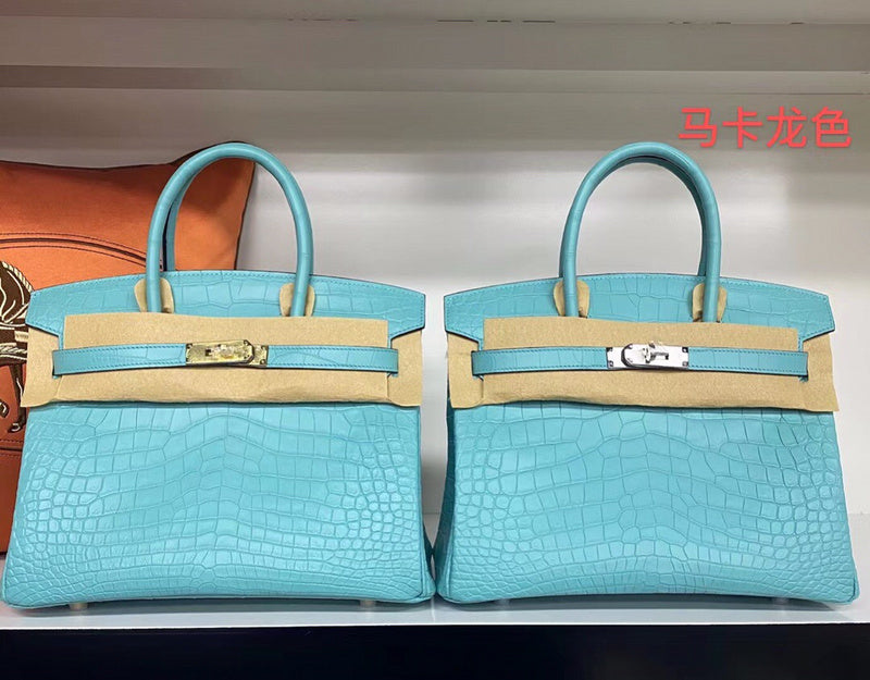 Close-up detail of poised bag design