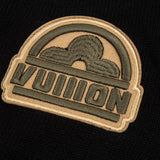 Front view of Louis Vuitton luxury clothing with relaxed-fit cut