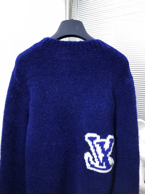 Side profile of Louis Vuitton luxury clothing with contemporary cut