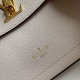 Close-up detail of modern sleek women's handbag – women's statement bag
