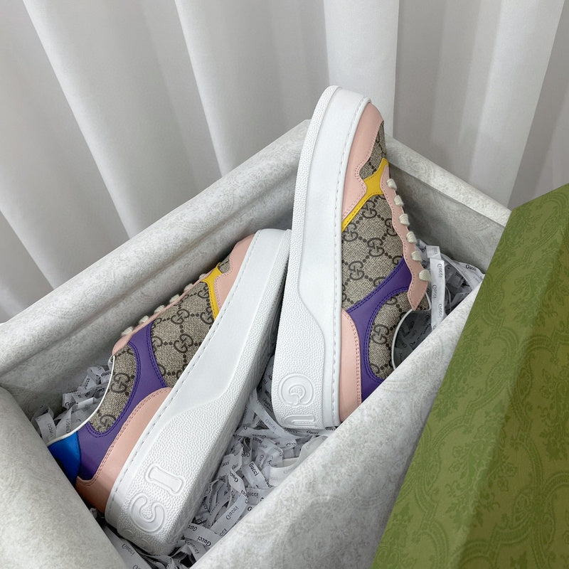 Gucci classic monochrome luxury sneakers view 9 low-top design