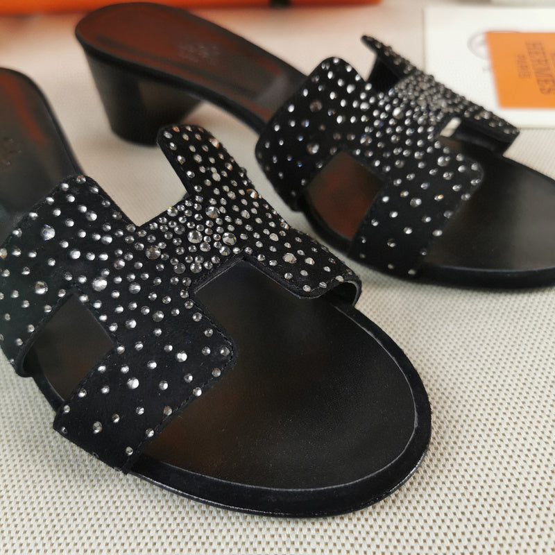 Hermes sandals Style 148 - styled lifestyle view
