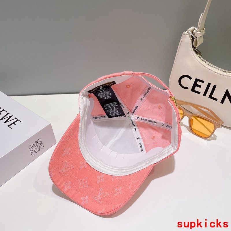 Side view of Louis Vuitton unisex cap