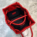 Statement Faux Leather Handbag - Premium Craftsmanship Detailing | Women's Premium Handbag #794 - alternate angle view (image 8) of designer-inspired handbag