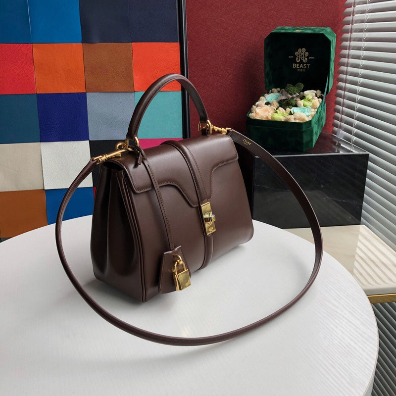 Interior view of modern premium women's handbag – women's premium purse