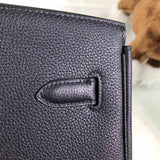 Close-up detail of structured bag design