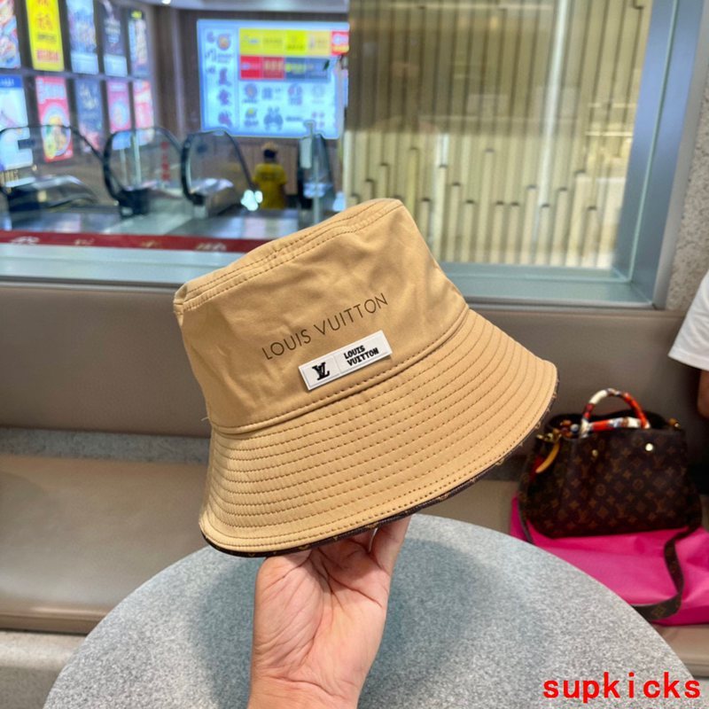 Side view of Louis Vuitton unisex cap