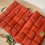 Chic Vegan Leather Handbag - Premium Craftsmanship Detailing | Women's Luxury Handbag #1652 - interior view (image 6) of designer-inspired handbag