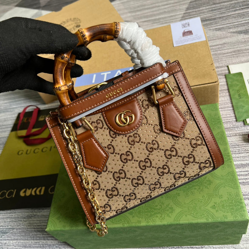 Front view of statement classic women's handbag – women's luxury handbag