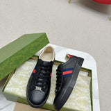 Gucci all-black luxury sneakers view 8 low-top design