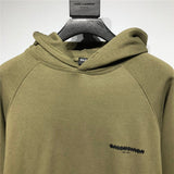 Close-up of Balenciaga designer clothing craftsmanship
