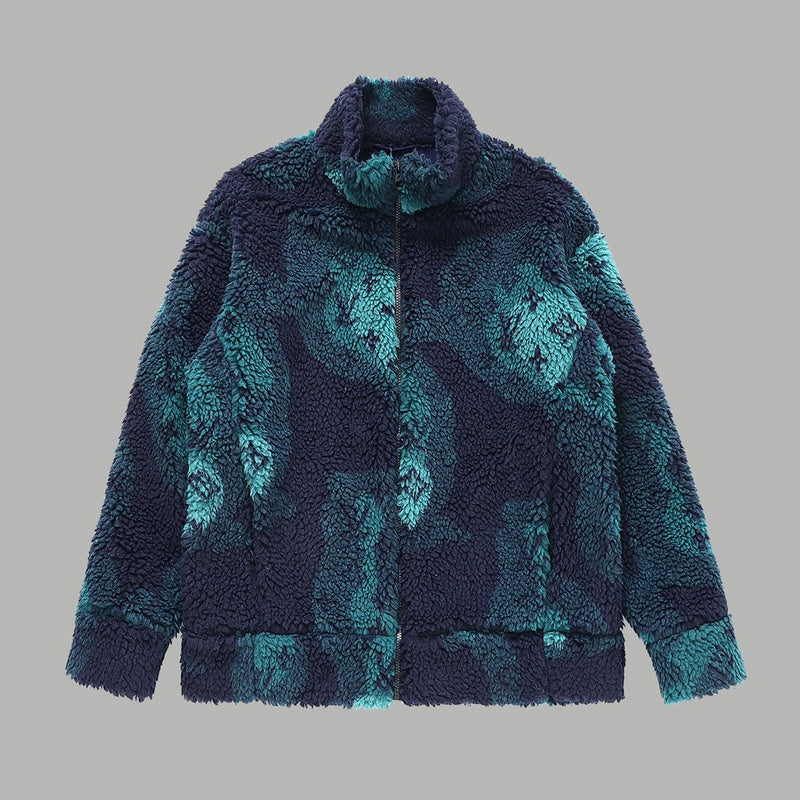 Front view of Louis Vuitton luxury clothing with monogram-inspired silhouette