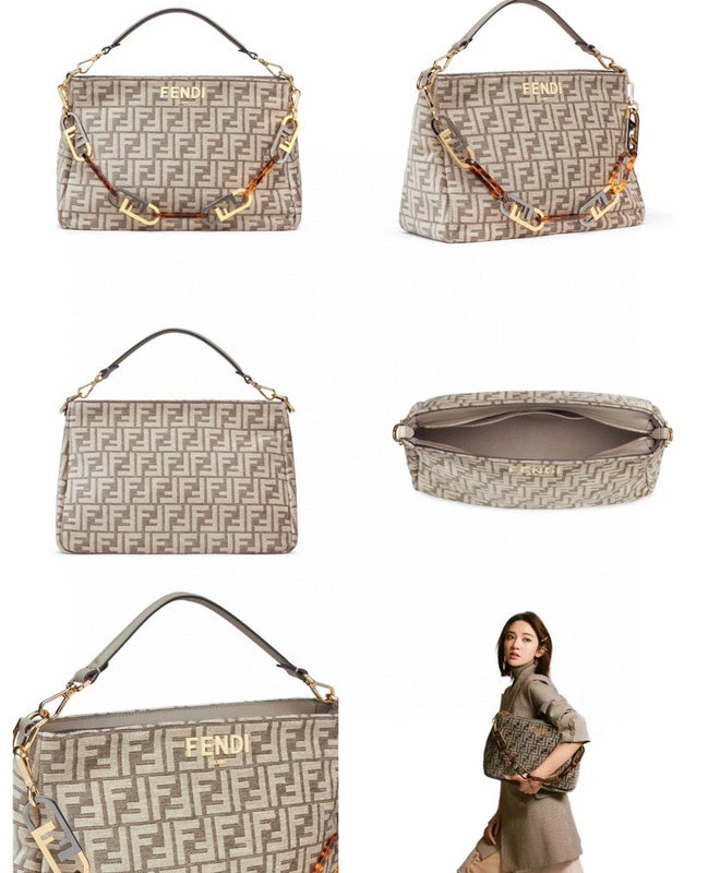 Ziva's Charm handbag – front view (35cm*14cm*23cm)