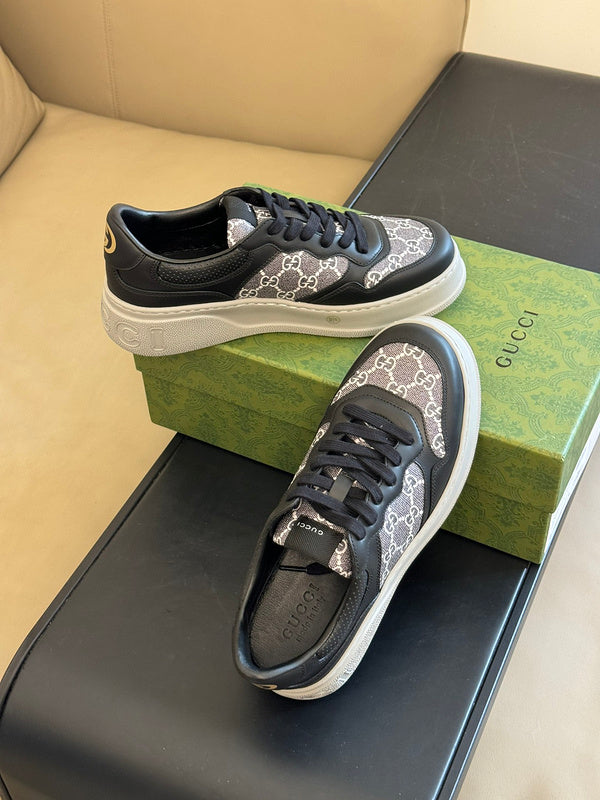 Gucci muted earth tones luxury sneakers view 7 everyday casual design