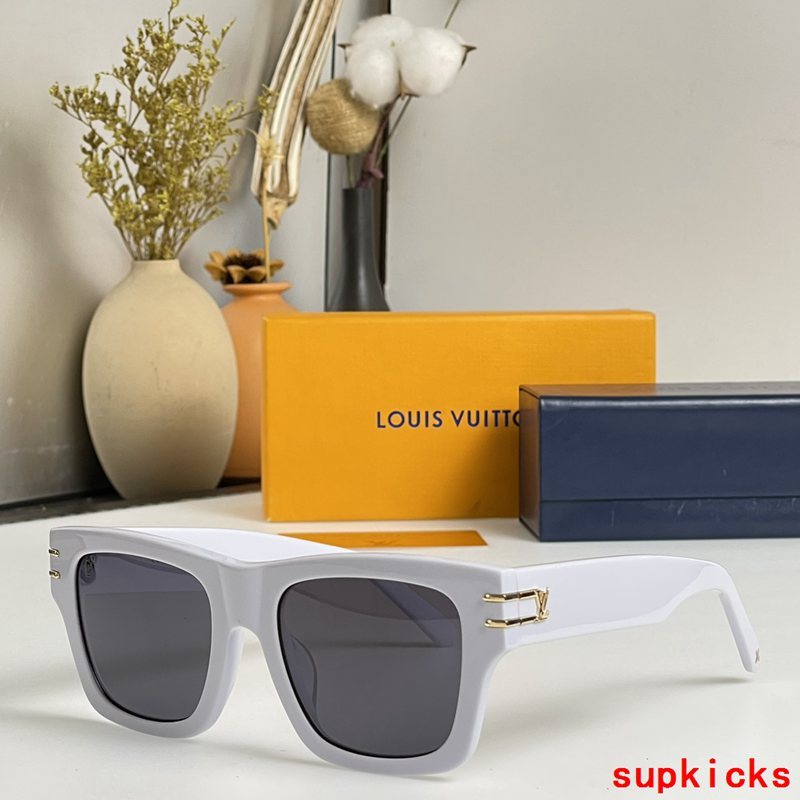 Front view of Louis Vuitton unisex sunglasses
