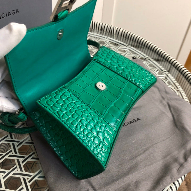 Front view of chic structured women's handbag – women's premium purse
