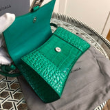 Front view of chic structured women's handbag – women's premium purse