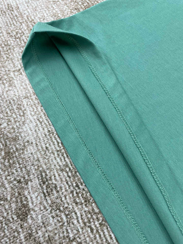 Close-up of Amiri t-shirt craftsmanship