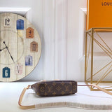 Styled lifestyle shot of polished elevated women's handbag – women's designer-style accessory