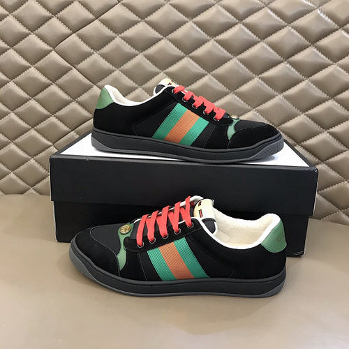 Gucci clean off-white luxury sneakers view 11 premium leather build