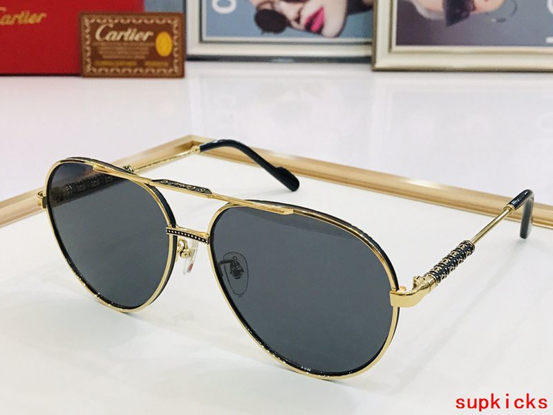 Lifestyle view of Cartier unisex sunglasses