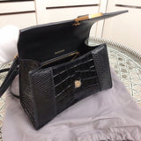Front view of modern sleek women's handbag – women's premium purse