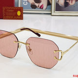 Angled view of Cartier unisex sunglasses