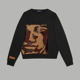 Back view of Louis Vuitton luxury clothing with contemporary cut