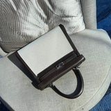  satchel close-up of hardware and finish