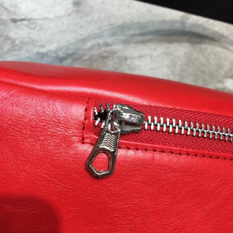 Effortless Vegan Leather Handbag - Signature Hardware Accents | Women's Designer-Inspired Purse #219 - styled full view (image 7) of designer-inspired handbag