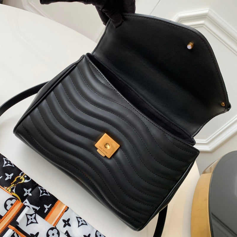Top view of elevated refined women's handbag – women's premium purse