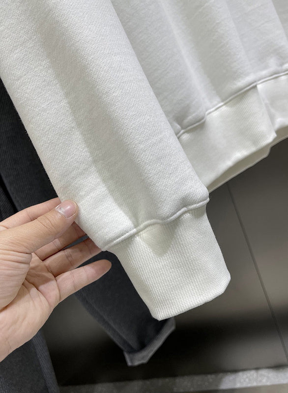Close-up detail shot of Louis Vuitton luxury clothing with contemporary cut