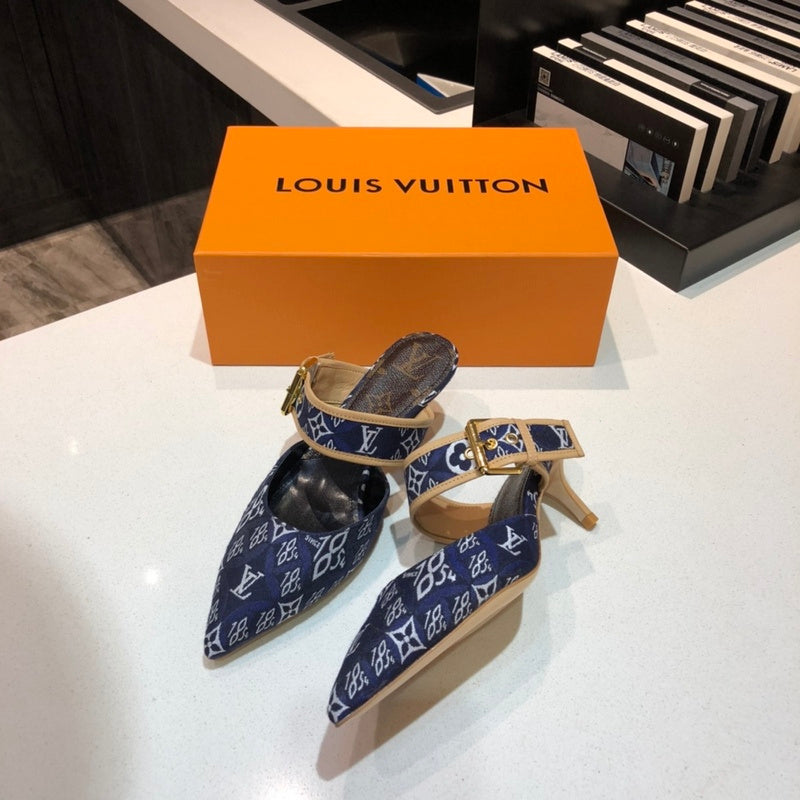 Louis Vuitton shoes Style 209 - close-up of sleek modern silhouette