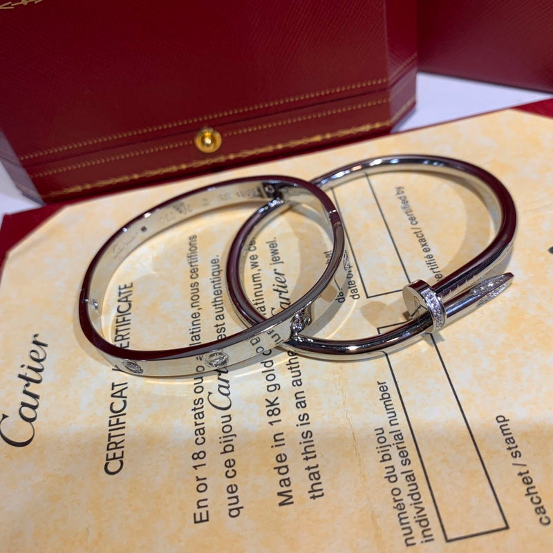 Lifestyle view of Cartier unisex jewelry piece
