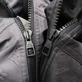 Back view of Louis Vuitton luxury clothing with relaxed-fit cut