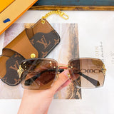 Full view of Louis Vuitton unisex sunglasses