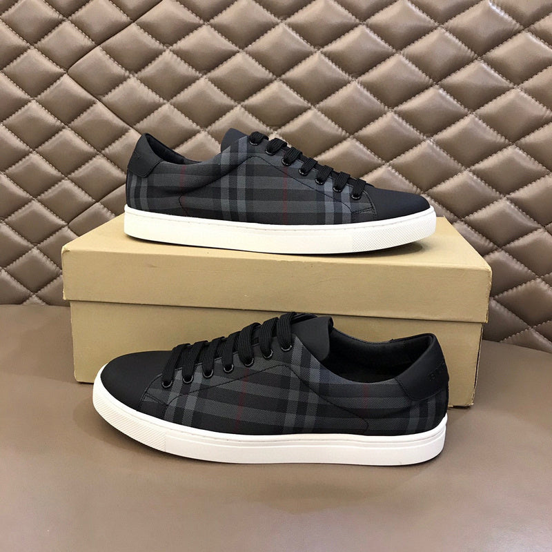 Modern Faux Leather Shoes - Signature Finish | Women's Everyday Fashion Shoes #1492 - back view (image 4) of designer-inspired shoes