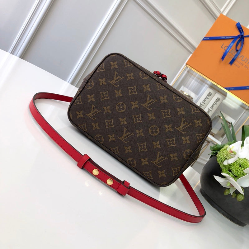 Top view of modern sleek women's handbag – women's luxury handbag
