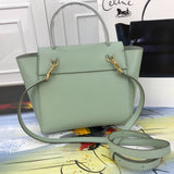 Back view of classic modern women's handbag – women's luxury accessory