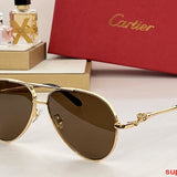 Front view of Cartier unisex sunglasses