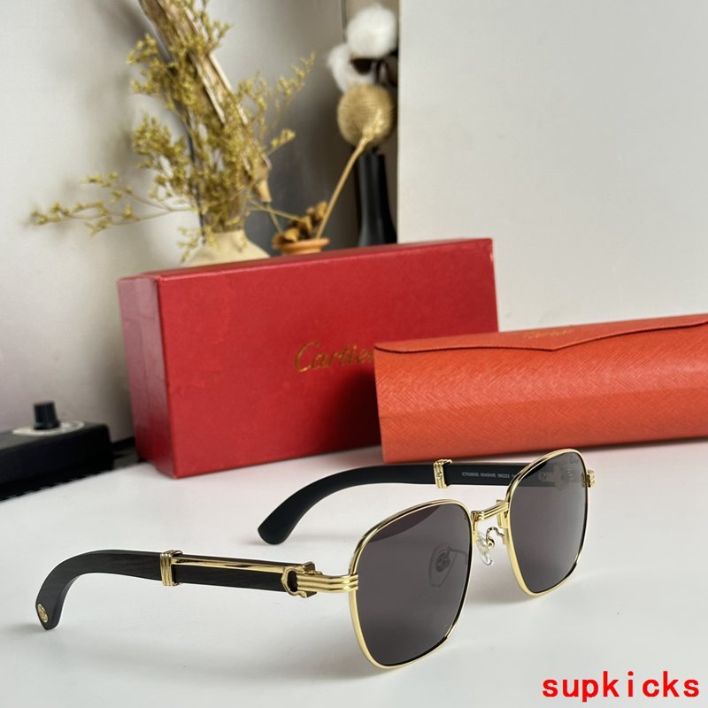 Lifestyle view of Cartier unisex sunglasses