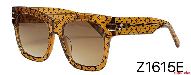 Side view of Louis Vuitton unisex sunglasses